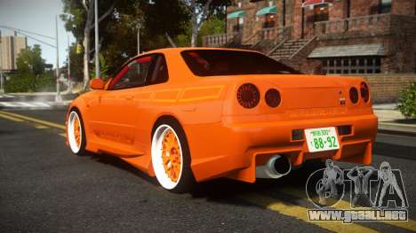 Nissan Skyline R33 Dukin para GTA 4