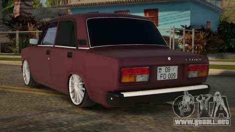 VAZ 2107 Satkal para GTA San Andreas