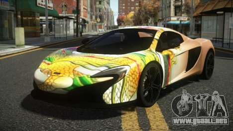 McLaren 650S Ruyloz S14 para GTA 4