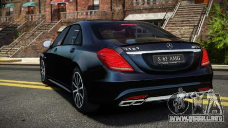 Mercedes-Benz S63 AMG Eruht para GTA 4