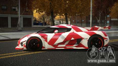 Koenigsegg Agera One Toshimy S5 para GTA 4