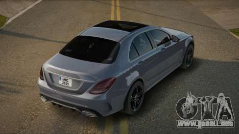 Mercedes-Benz C200 Zetile para GTA San Andreas
