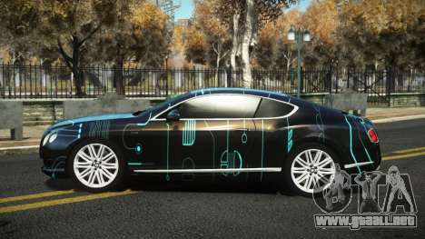 Bentley Continental GT Brazey S4 para GTA 4