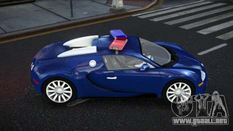 Bugatti Veyron 16.4 Police FT para GTA 4