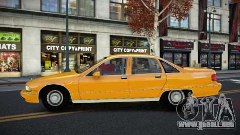 Chevrolet Caprice Burot para GTA 4