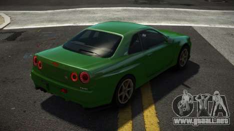 Nissan Skyline R34 Shimul para GTA 4