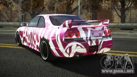 Nissan Skyline R33 Fahuz S3 para GTA 4