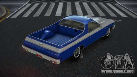 Chevrolet El Camino Cudev para GTA 4