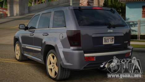 Jeep Grand Cherokee SRT WK1 para GTA San Andreas