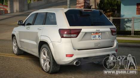 Jeep Grand Cherokee SRT 12th para GTA San Andreas