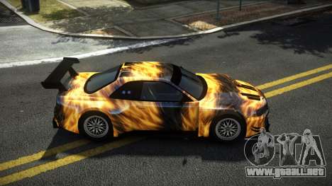 Nissan Skyline R34 Dibofas S14 para GTA 4