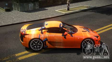 Lexus LFA Fibuna S11 para GTA 4