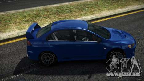 Mitsubishi Lancer Evo X Gune para GTA 4