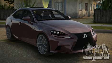 Lexus IS350 Rezor para GTA San Andreas