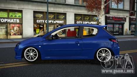 Peugeot 206 Bafuka para GTA 4