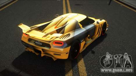 Koenigsegg Agera One Toshimy S10 para GTA 4