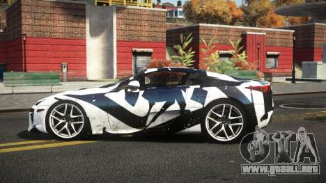 Lexus LFA Fibuna S4 para GTA 4