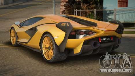 Lamborghini Sian V1.1 para GTA San Andreas