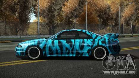 Nissan Skyline R33 Fahuz S1 para GTA 4