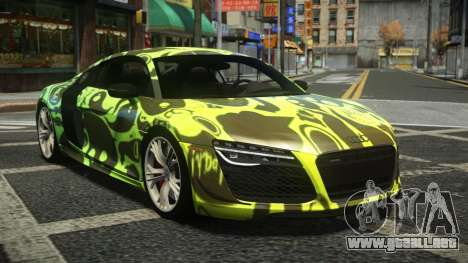 Audi R8 Raskuna S13 para GTA 4
