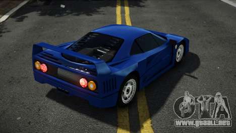 Ferrari F40 Butitar para GTA 4
