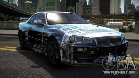 Nissan Skyline R34 Dezro S13 para GTA 4
