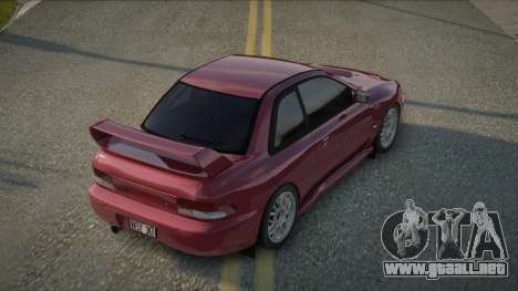Subaru Impreza 22B Grospo para GTA San Andreas