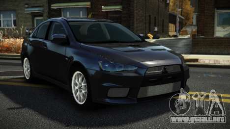 Mitsubishi Lancer Evo X Ulisapo para GTA 4