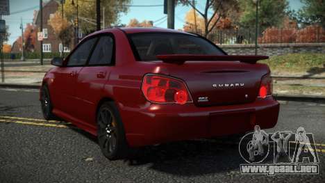 Subaru Impreza Liketro para GTA 4
