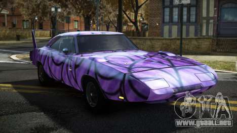 Dodge Charger Daytona Mulas S14 para GTA 4