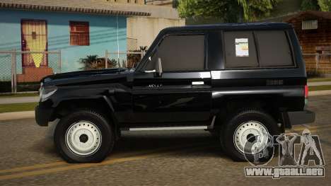 Toyota 70 series 2015 para GTA San Andreas