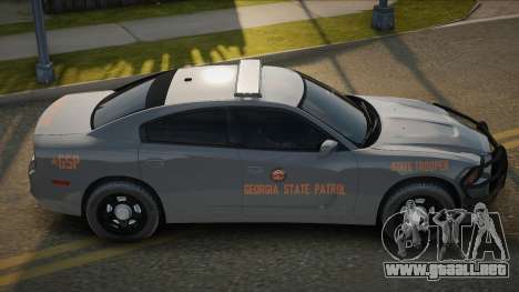 Georgia State Patrol 2012 Dodge Charger para GTA San Andreas