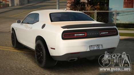 Dodge Challenger Hellcat V1.2 para GTA San Andreas