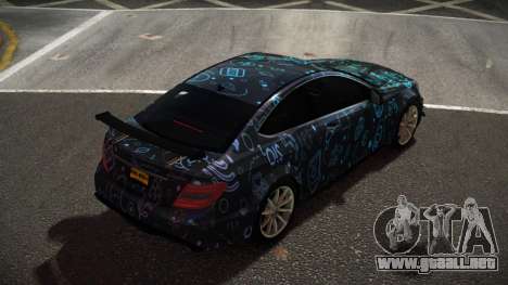 Mercedes-Benz C63 AMG Mitusha S1 para GTA 4