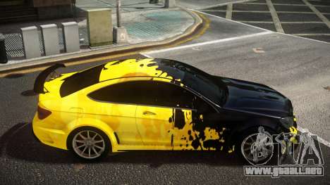 Mercedes-Benz C63 AMG Mitusha S13 para GTA 4