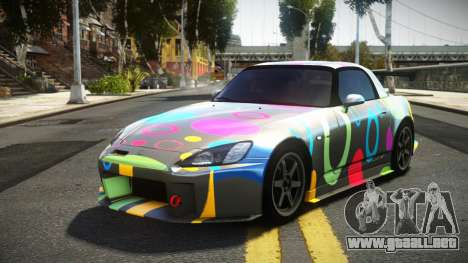 Honda S2000 Lirons S8 para GTA 4