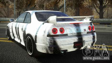 Nissan Skyline R33 Fahuz S14 para GTA 4