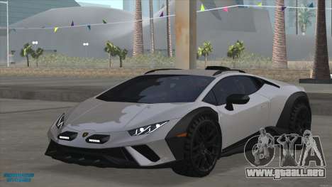 Lamborghini Huracan Sterrato 2024 para GTA San Andreas