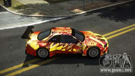 Nissan Skyline R34 Dibofas S12 para GTA 4