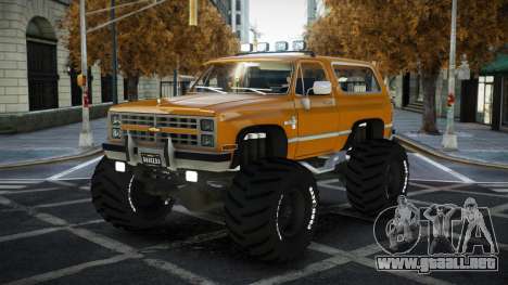 Chevrolet Blazer K5 86th M-Truck para GTA 4