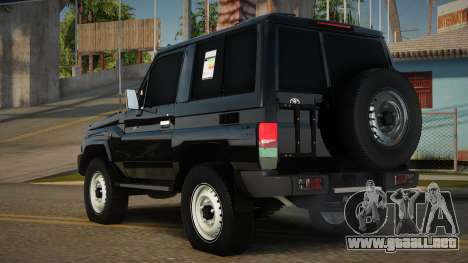 Toyota 70 series 2015 para GTA San Andreas