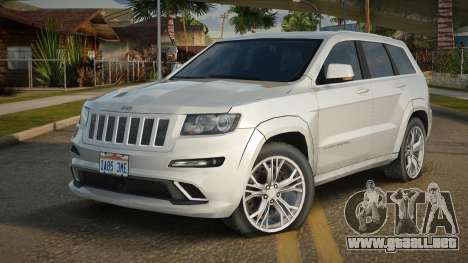 Jeep Grand Cherokee SRT 12th para GTA San Andreas