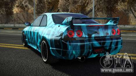 Nissan Skyline R33 Fahuz S1 para GTA 4