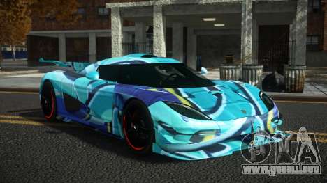 Koenigsegg Agera One Toshimy S11 para GTA 4