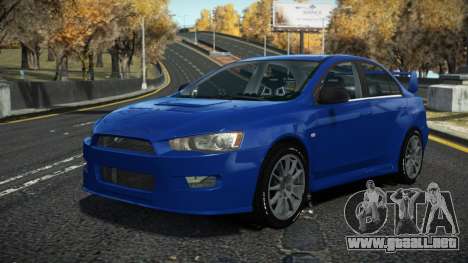 Mitsubishi Lancer Evo X Gune para GTA 4