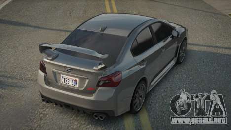 Subaru Impreza WRX STI Alisto para GTA San Andreas