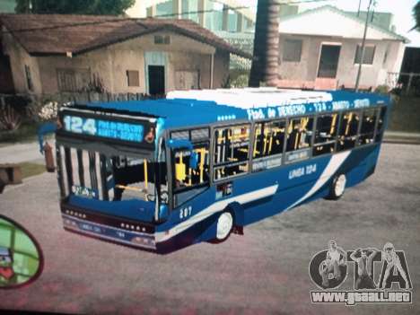 Colectivo Línea 124 para GTA San Andreas