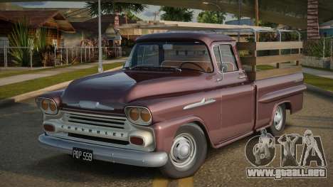 1958 Chevrolet Apache V1.0 para GTA San Andreas