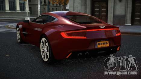 Aston Martin One-77 Blusar para GTA 4