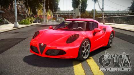 Alfa Romeo 4C Noiklas para GTA 4
